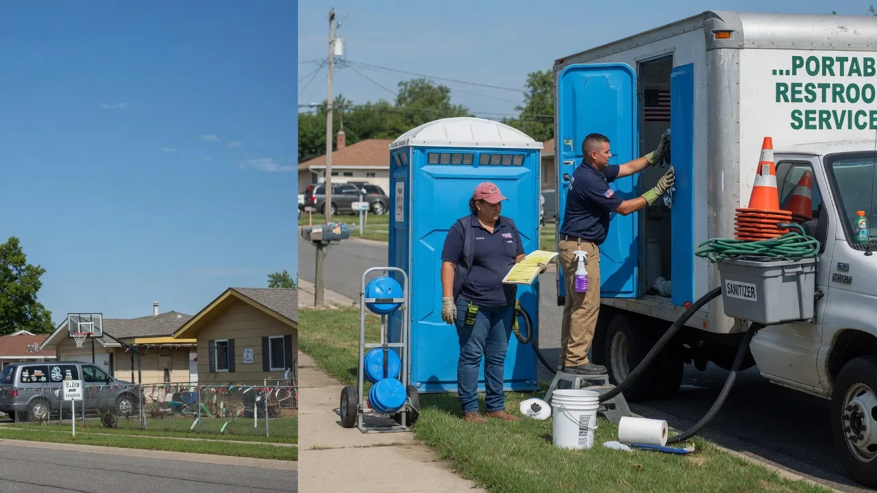 Portable Toilet Rental in Bement, IL near me